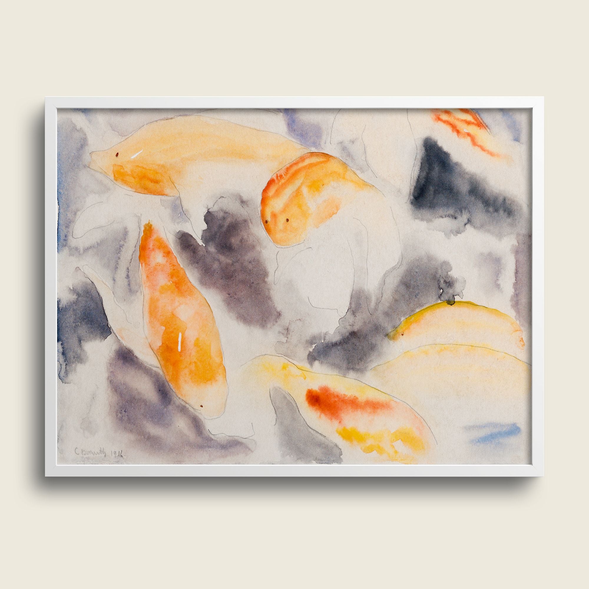 Charles Demuth Bermuda Fish Series, No. 4