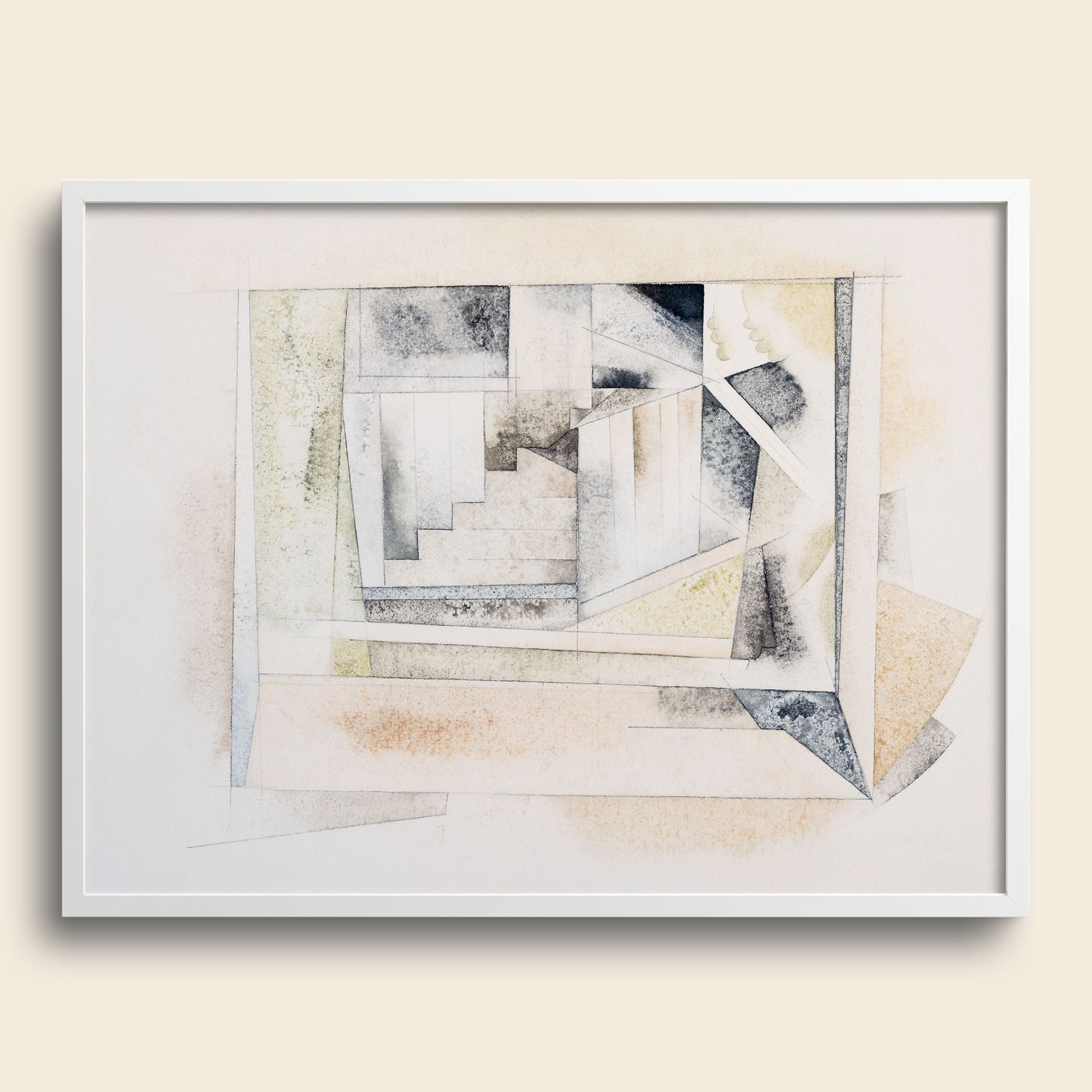 Charles Demuth Bermuda stairway fine art print.