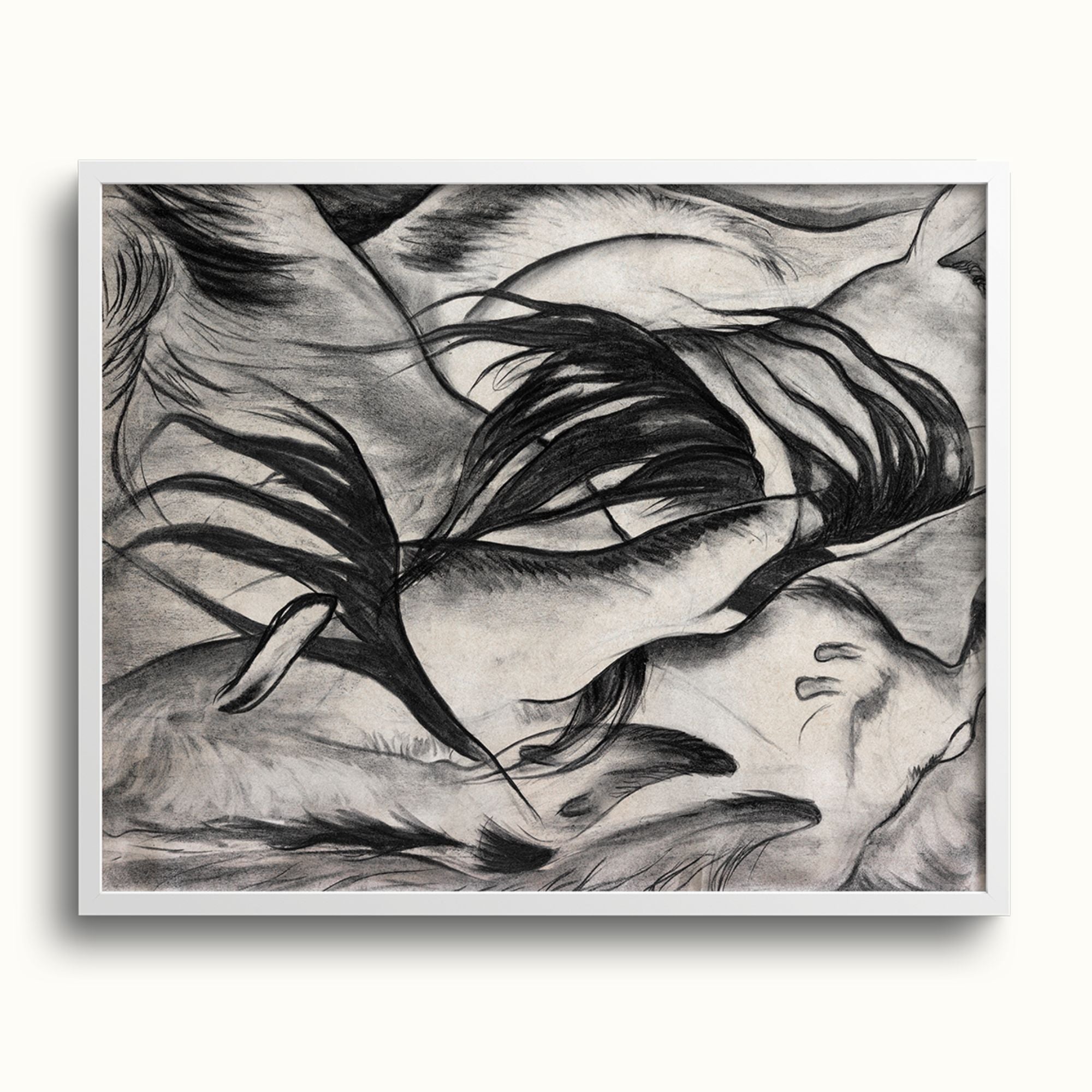 Arthur Dove abstract goats painting.