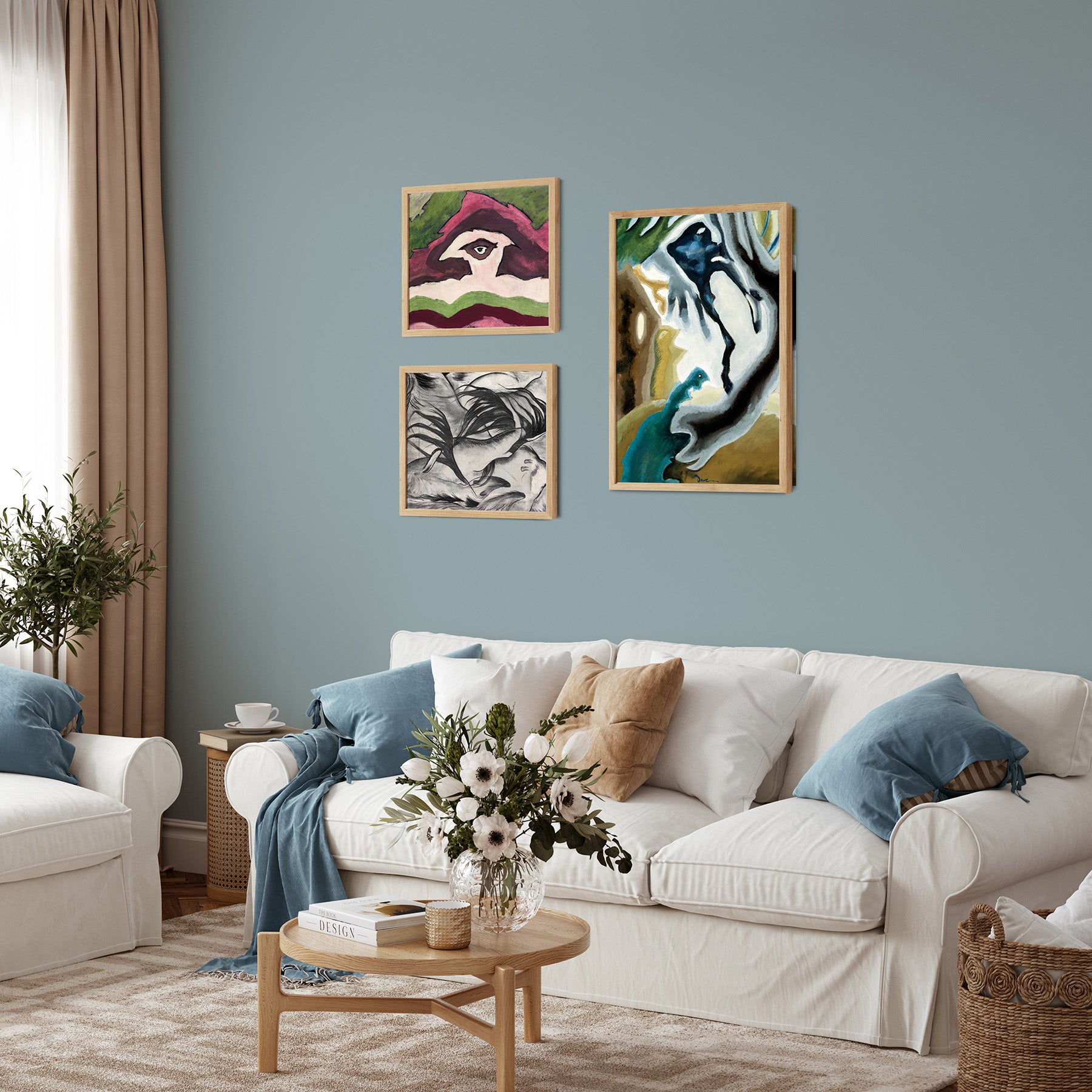 3 Artworks by Arthur Dove.