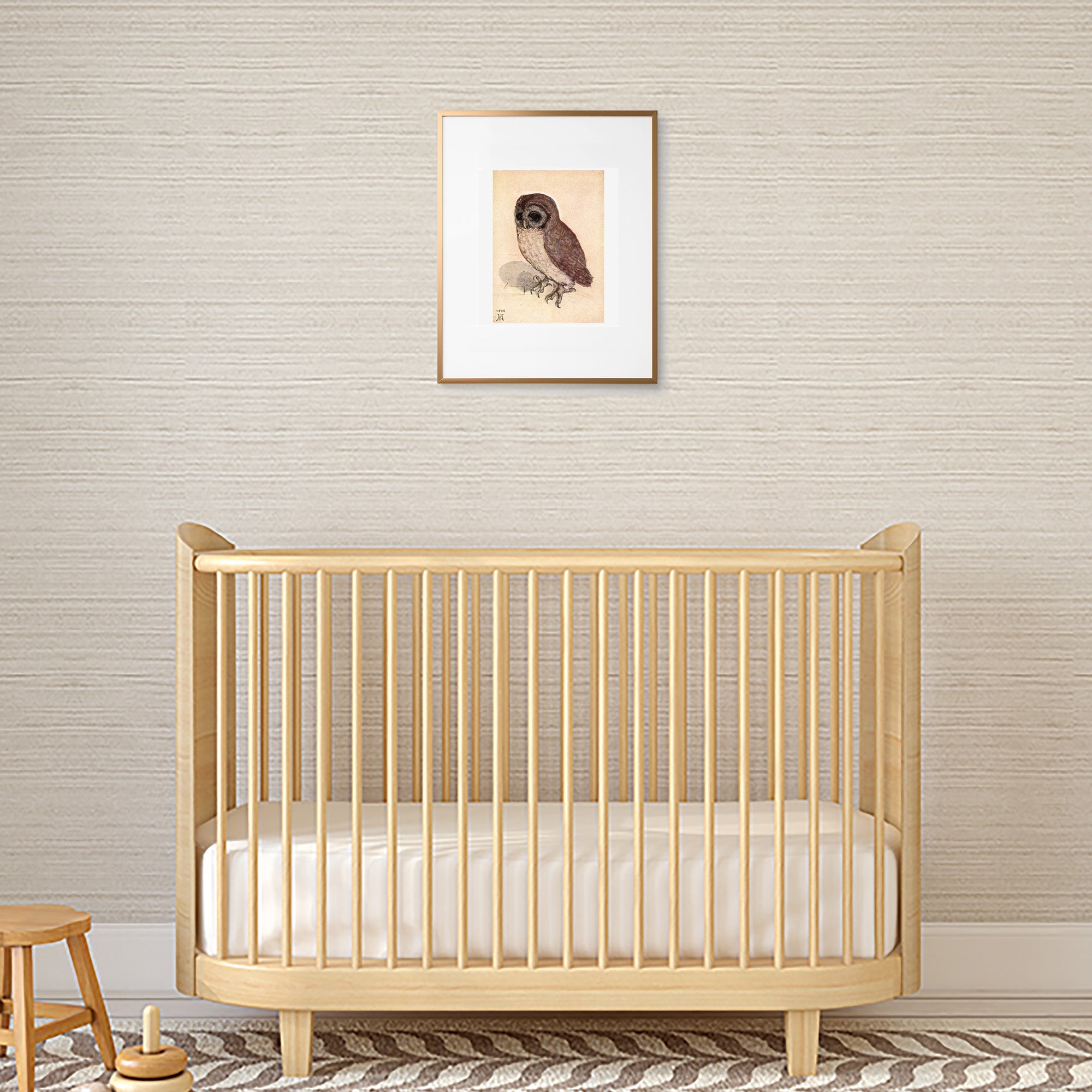 Dürer little owl nursery print