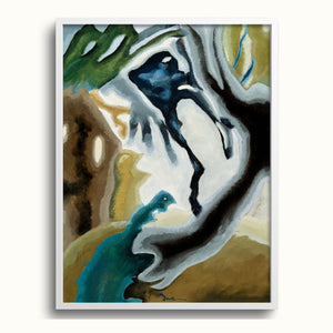 Arthur Dove Barnyard Fantasy abstract painting.