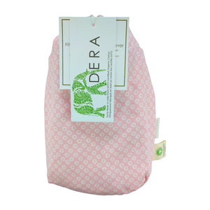 Bag of Shibori Pink Changing Pad Cover – GOTS-Certified Organic Cotton
