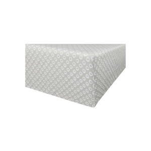 Playard Sheet in GOTS-Certified Organic Cotton – Shibori Grey