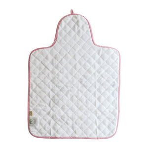 100% Organic Cotton Quilted Changing Pad – Starlight Pink