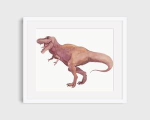 tyrannosaurus dinosaur print