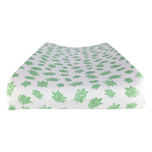 Changing Pad Cover in GOTS-Certified Organic Cotton – Turtle Green
